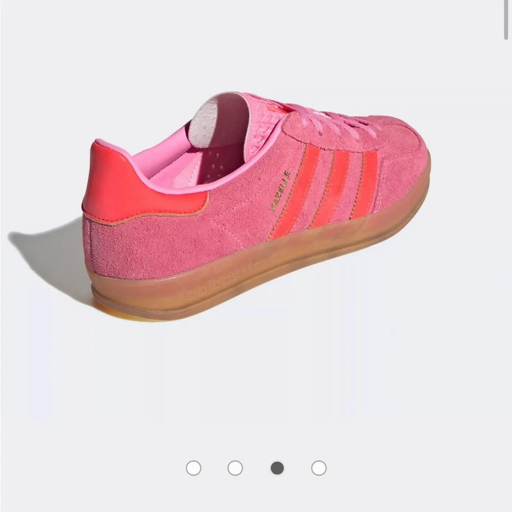 adidas Originals Gazelle Indoor sneakers in pink and red - Picture 7 of 9